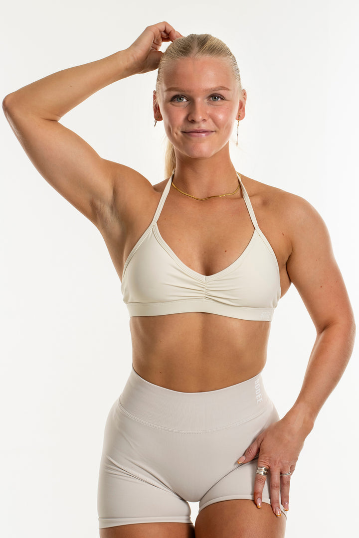 Infinity Sports Bra Ivory