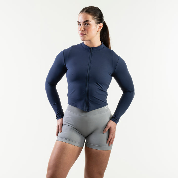 Aura Zip Midnight Blue