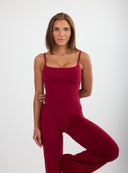 Aura Tank Top Cherry Red