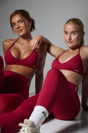 Maia Leggings Cherry Red