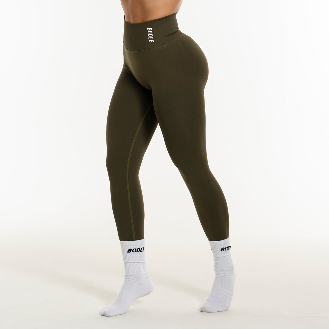Infinity Leggings Olive Green