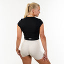 Aura Baby Tee Charcoal