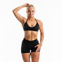 Maia Halter Bra Charcoal