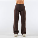 Aura Flair Pants Coffee Brown