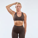 Aura Icon Bra Coffee Brown