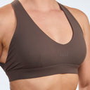 Aura Icon Bra Coffee Brown
