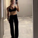 Aura Flair Pants Charcoal