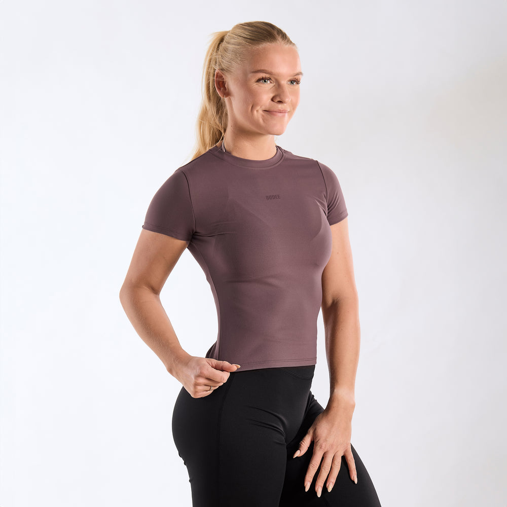 Aura Short Sleeve Toffee Brown