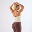Aura Tank Top Cream White