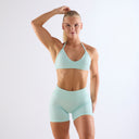 Maia Halter Bra Powder Blue