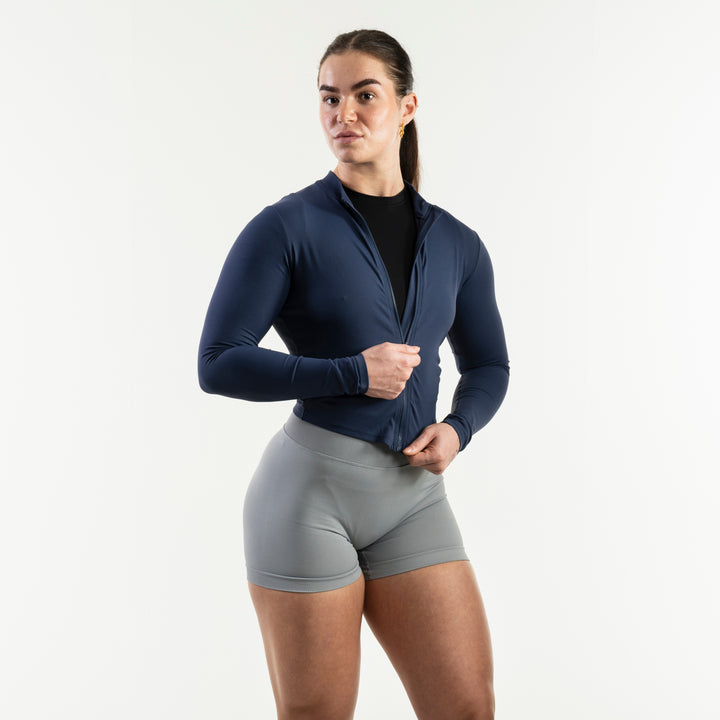 Aura Zip Midnight Blue
