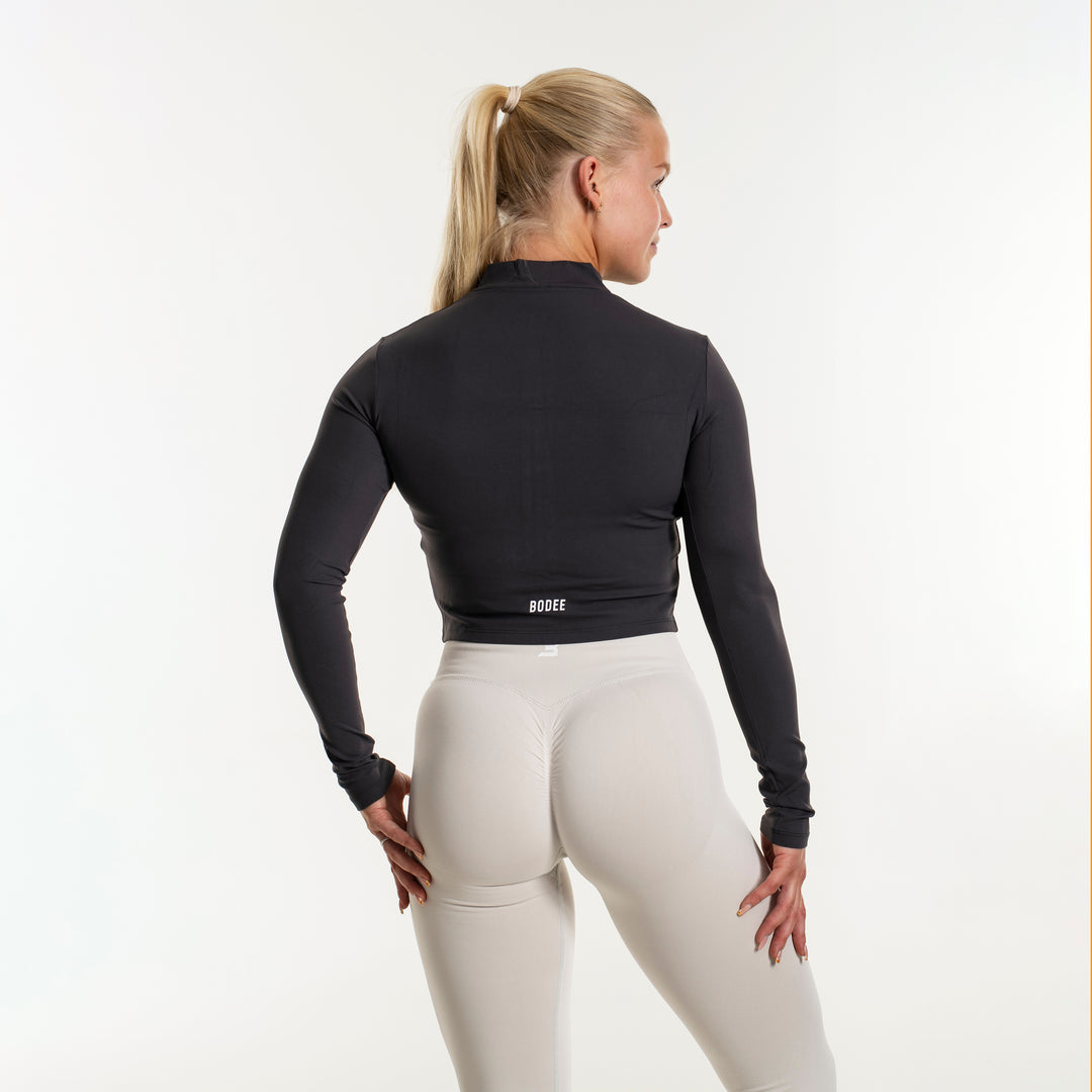 Aura Zip Dark Gray