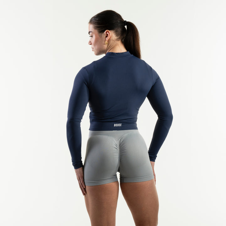 Aura Zip Midnight Blue